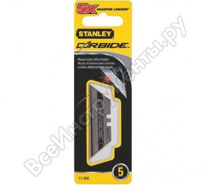 Stanley лезвие для ножа carbide , 5 шт.в упак. 0-11-800