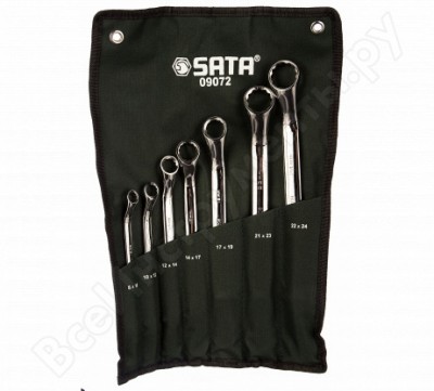 Sata набор накидных ключей из 7 предметов метрический 09072