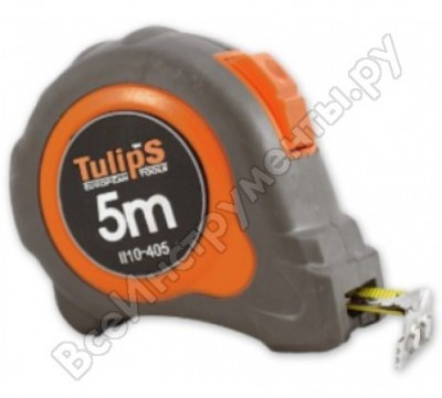 Tulips tools рулетка усиленная с магнитом 5м/25мм ii10-506
