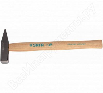 Sata молоток слесарный с деревянной рукояткой, 300 гр. 92402