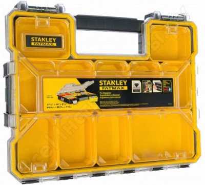 Stanley органайзер профессиональный fatmax shallow pro metal latch 1-97-517