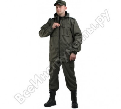 Ursus костюм турист 2 куртка/брюки цвет: кмф хаки кос668-хаки; 56-58, 182-188