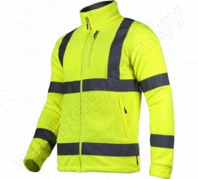 Lahti pro куртка сигнальная флисовая, желтая, размер 2xl l4010905