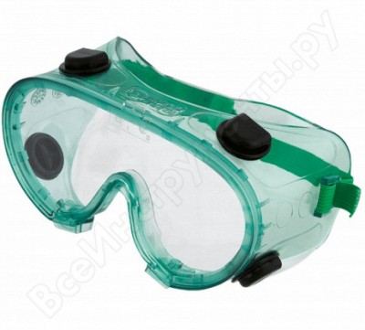 Topex очки защитные зеленые 82s107