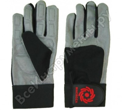 Macroza антивибрац перчатки с накладками для защиты ладони и пальцев от повышенной вибрации и ударов. c09