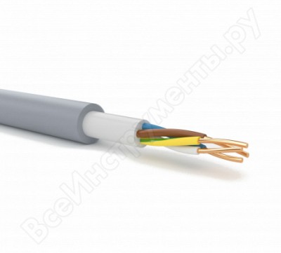 Партнер-электро кабель nym 4x1,5 гост /10м/ p100g-04g05-c010
