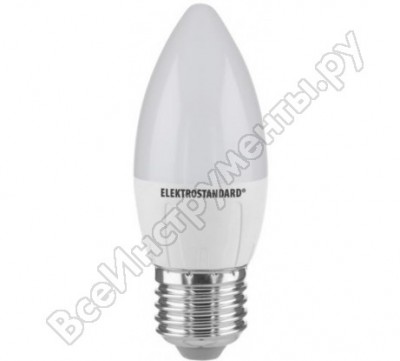 Elektrostandard светодиодная лампа свеча сd LED 6w 3300k e27 a034836