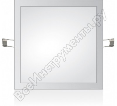Ultraflash ltl-5035-06cl светодиодная панель, квадрат, 18вт, 220в 13325