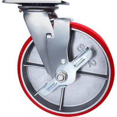 Большегрузное полиуретановое поворотное колесо Longway SCPB55