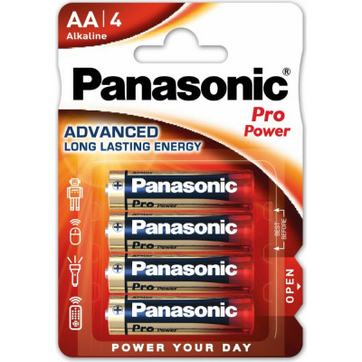 Батарейка Panasonic Pro Power Xtreme LR6 AA 1.5В бл/4 щелочная 5410853024217
