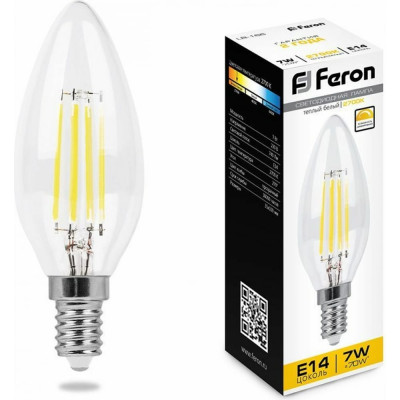 Светодиодная лампа FERON LB-166 7W 230V E14 2700K 25870