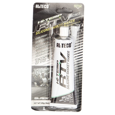 Alteco высокотемпературный силиконовый герметик прокладок alteco черный 85гр 87408c00