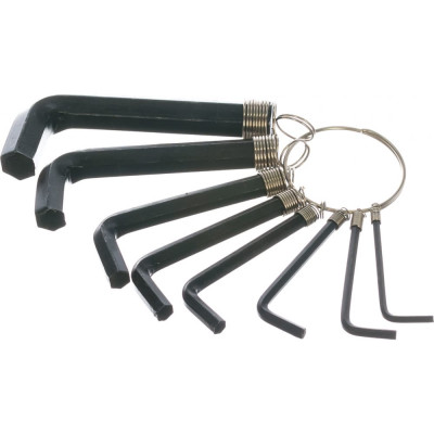 Top tools ключи шестигранные 2-10 мм, набор 8 шт. 35d055