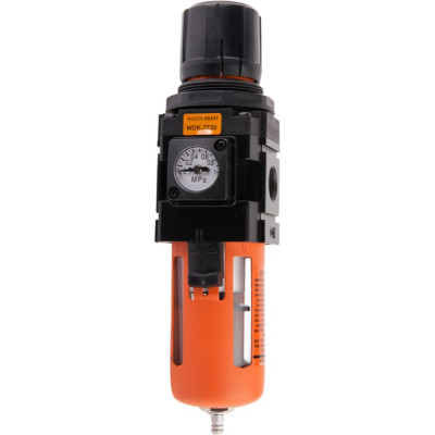 Wiederkraft фильтр-масловлагоотделитель с регулятором и манометром wdk-7730