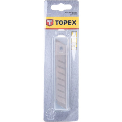 Topex лезвия отламывающиеся сменные, 10 шт. 17b348