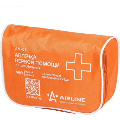 Airline аптечка автомобильная в текстильном футляре соответствует требованиям гибдд am-01