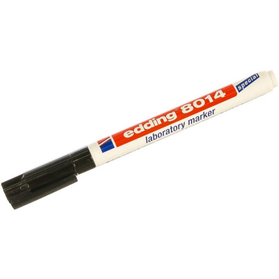Edding маркер лабораторный 1 мм черный e-8014#1