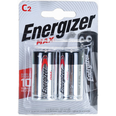 Батарейка Energizer Maximum LR14 C 1.5В бл/2 щелочная 7638900410402