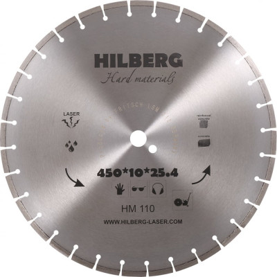 Отрезной алмазный диск Hilberg Hilberg Hard Materials HM110