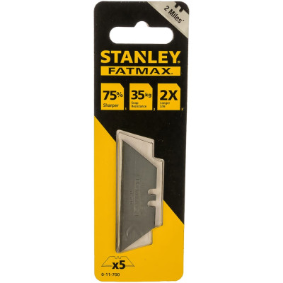 Stanley лезвия для ножа fatmax utility , 5 шт. в упак. 0-11-700