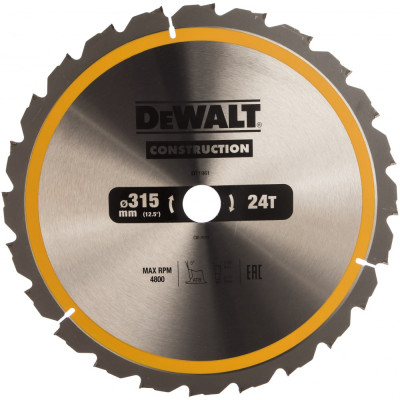 Пильный диск Dewalt DT1961 CONSTRUCT