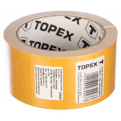 Topex лента клейкая двухсторонняя 50 мм 23b224