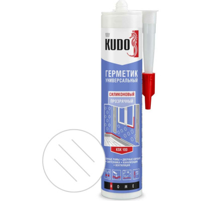 Универсальный силиконовый герметик KUDO KSK-100