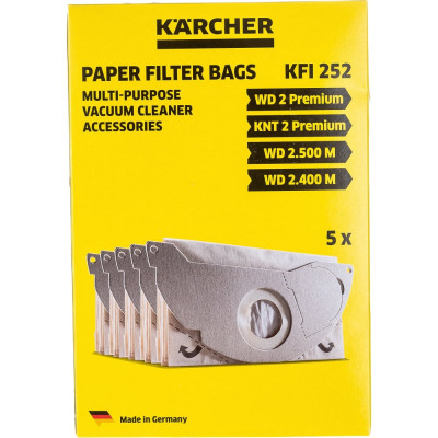Karcher комплект мешков, 5 шт для se 3001 6.904-143.0