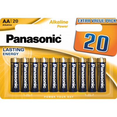 Батарейка Panasonic Alkaline Power LR6 AA 1.5В бл/20 щелочная 5410853043133