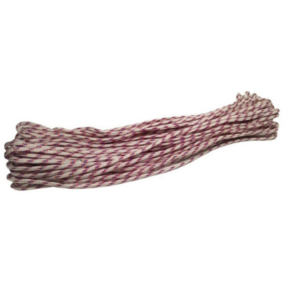 Tech-krep шнур вязанно-плетенный пп 5 мм хозяйств., цветной, 20 м 139945