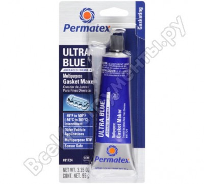 Permatex формирователь прокладок ультра блю синий 95 г. 81724