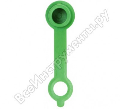 Groz cap/gft/gn/st50 защитные колпачки для пресс-масленок из пластика, зеленый gr46705