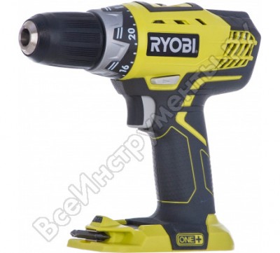 Ryobi дрель ак one+,18в,бзп-13мм,0-440 3001170 rcd1802m поставляется без аккумуляторов