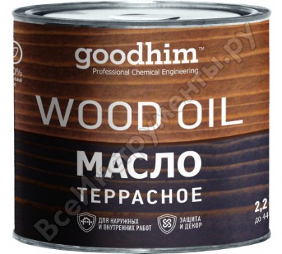 Goodhim масло террасное можжевельник, 2,2 л. 74882