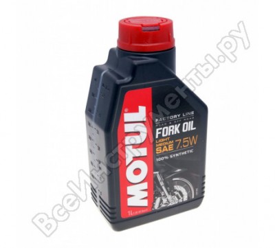 Вилочное амортизационное масло MOTUL FORK OIL FL L/M 7.5W 105926