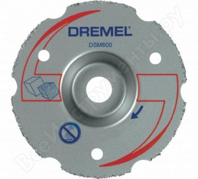 Dremel диск для резки заподлицо для dsm20 2615s600ja