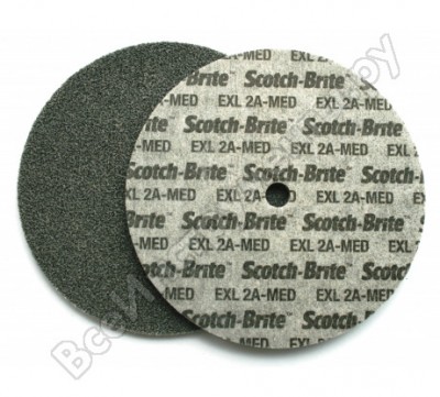 3М scotch-brite xl-uw круг, 2a med, 150 мм х 6 мм х 13 мм, № 17498 7000000712