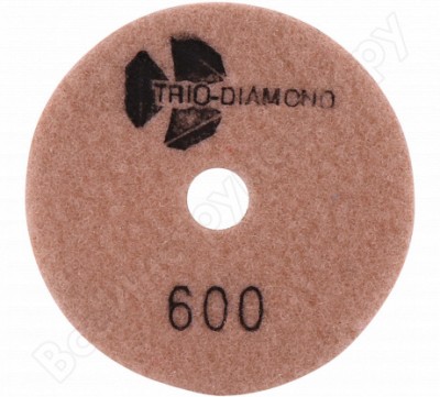 Гибкий шлифовальный алмазный круг TRIO-DIAMOND Черепашка 100 № 600 340600