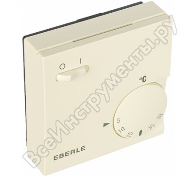 Eberle терморегулятор 6163 с выключателем e6163