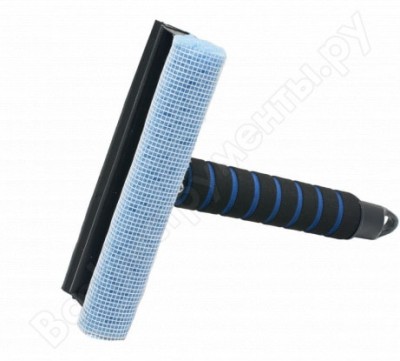 Главдор скребок для сгона воды gl-572, с мягкой ручкой, голубой 53324