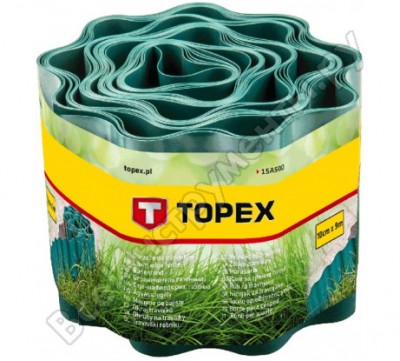 Topex лента бордюрная 10 см x 9 м 15a500