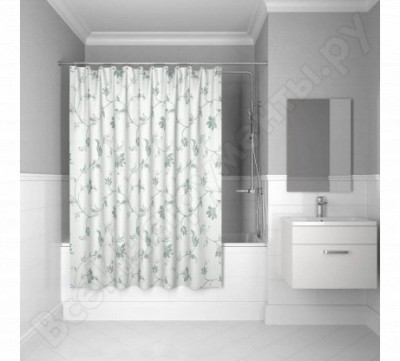 Штора для ванной комнаты IDDIS elegant Silver SCID132P