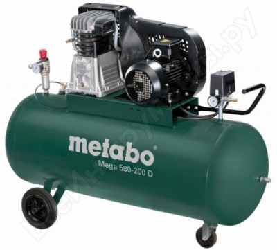 Metabo компрессор mega 580-200 d 601588000