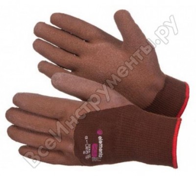 Elementa перчатки crinkle latex cotton lc-302