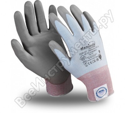 Manipula specialist перчатки даймонд пу 3, /ddp-97/, dyneemadiamond technology/пу 9 пер 706/9