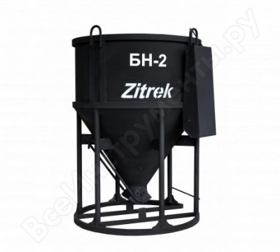 Zitrek бадья для бетона бн-2.0 лоток 021-1066