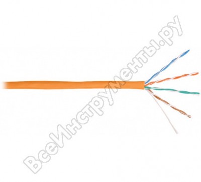 Nikolan кабель u/utp 4 пары, оранжевый, 305м nkl 2100c-or