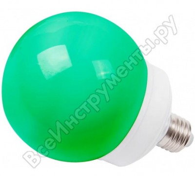 Neon-night светодиодная лампа-шар для украшения диаметр 100 мм цоколь e27 12 LED 2вт зеленая 405-134