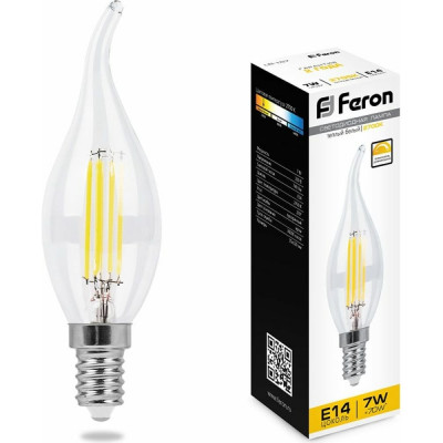 Светодиодная лампа FERON LB-167 7W 230V E14 2700K 25872