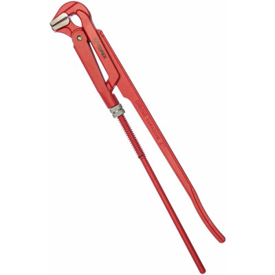 Topex ключ трубный типа 90, сталь crv, губки кованые и шлифованные 34d753